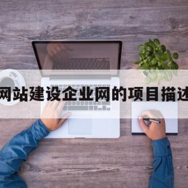 网站建设企业网的项目描述(简述企业建设网站的目标是什么)