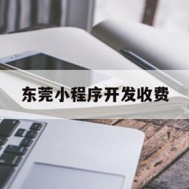 东莞小程序开发收费(东莞小程序开发解决方案)