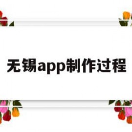 无锡app制作过程(无锡app开发公司前十名)