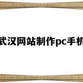 关于武汉网站制作pc手机的信息