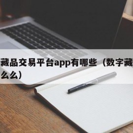 数字藏品交易平台app有哪些（数字藏品有前途么么）