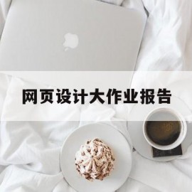 网页设计大作业报告(网页设计作业报告怎么写)