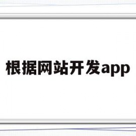 根据网站开发app(开发网站哪些流程是必不可少的)