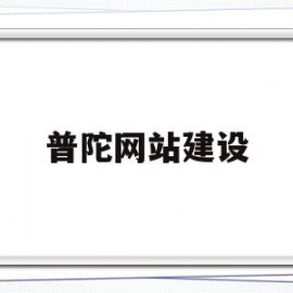 包含普陀网站建设的词条