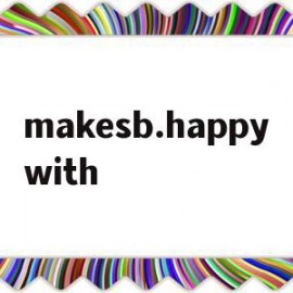 makesb.happywith的简单介绍