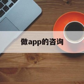 做app的咨询(软件咨询是干嘛的)