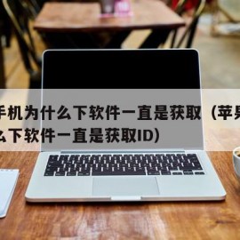 苹果手机为什么下软件一直是获取（苹果手机为什么下软件一直是获取ID）