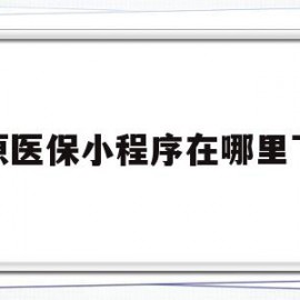 松原医保小程序在哪里下载(怎样找到吉林松原医保公众号)