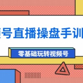 外面收费700的视频号直播操盘手训练营：零基础玩转视频号（10节课）