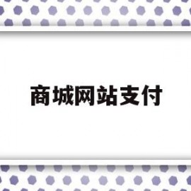 商城网站支付(商城网站支付费率是多少)