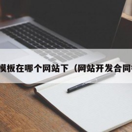 合同模板在哪个网站下（网站开发合同模板）