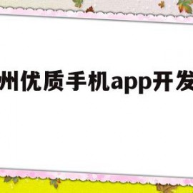 杭州优质手机app开发方案(杭州优质手机app开发方案公示)