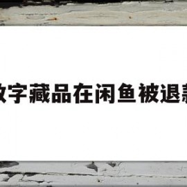 数字藏品在闲鱼被退款(数字藏品在闲鱼被退款会怎么样)