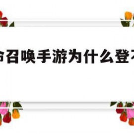 使命召唤手游为什么登不上去(使命召唤手游为什么登录不上)