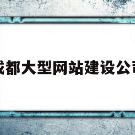 成都大型网站建设公司(成都网站建设公司哪家便宜)