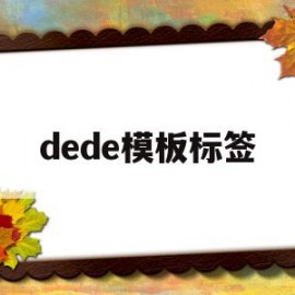 dede模板标签(html解析code标签)