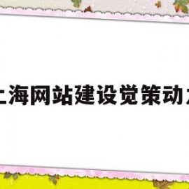 上海网站建设觉策动力的简单介绍