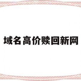 域名高价赎回新网(域名赎回期会产生高额费用吗)