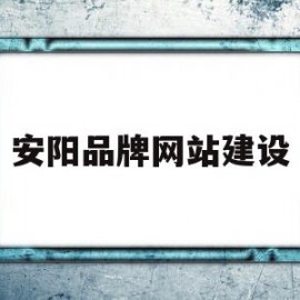 安阳品牌网站建设(安阳官网网站快速排名推广)