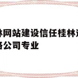 桂林网站建设信任桂林速优网络公司专业(桂林优速快递6部地址)