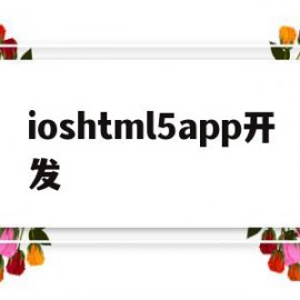 ioshtml5app开发的简单介绍