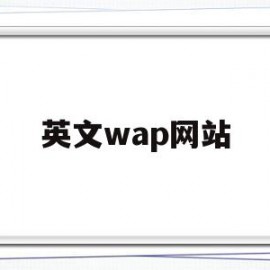 英文wap网站(英文网站英文翻译)