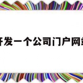 开发一个公司门户网站(开发一个公司门户网站要多少钱)