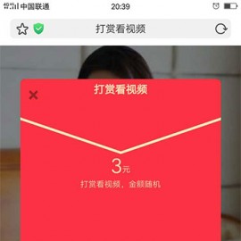 最新开发视频打赏系统源码,带试看功能已个人免签支付