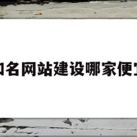 知名网站建设哪家便宜(网站建设公司哪家好?该如何选择?)