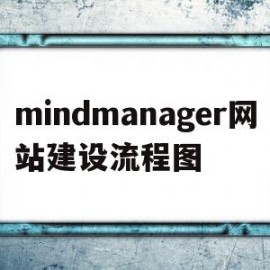 mindmanager网站建设流程图(mindmanager的官网网址是哪个?)