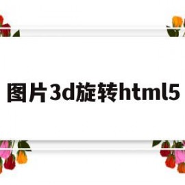 图片3d旋转html5(图片3d旋转css详细教程)