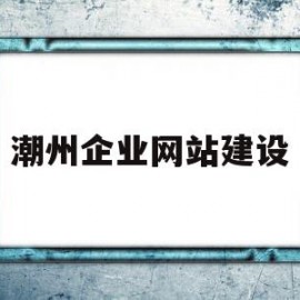 潮州企业网站建设(企业网站建设可行性分析)