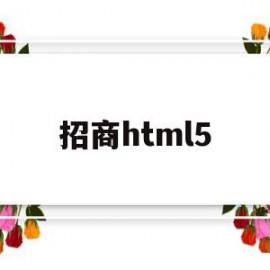 招商html5(招商银行电话95555)