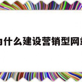 为什么建设营销型网站(建设营销型网站的目的有哪些?)