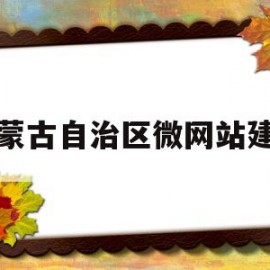 内蒙古自治区微网站建设(内蒙古自治区网上办事大厅)