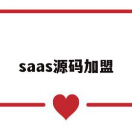 saas源码加盟(开源saas开发平台)