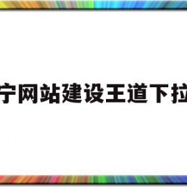 西宁网站建设王道下拉惠的简单介绍