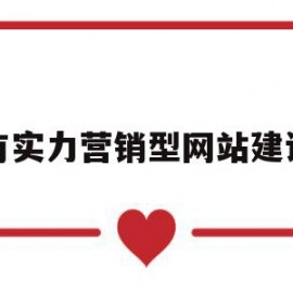 有实力营销型网站建设(营销型网站内容建设包含内容)