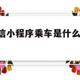 微信小程序乘车是什么app(微信小程序的乘车码能坐公交车吗)