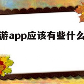 关于旅游app应该有些什么功能的信息