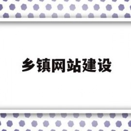 乡镇网站建设(政府网站建设情况)