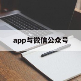 app与微信公众号(app微信公众号平台不够完善的原因)