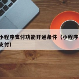 微信小程序支付功能开通条件（小程序 开通微信支付）