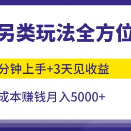 闲鱼另类玩法全方位解析,5分钟上手+3天见收益,0成本赚钱月入5000+