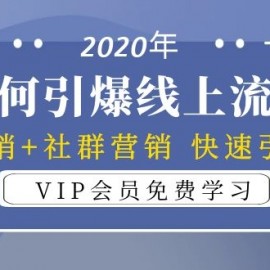 引爆线上流量：场景营销+社群营销 快速引爆流量