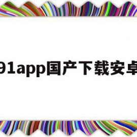 91app国产下载安卓的简单介绍