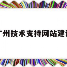 广州技术支持网站建设(广州技术支持网站建设公司)