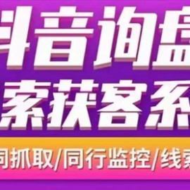 【高端精品】外面卖888的短视频询盘获客采集系统【无限采集+永久使用】