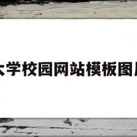 大学校园网站模板图片(大学校园网站模板图片下载)