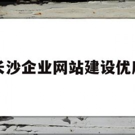 长沙企业网站建设优度(长沙企业网站建设优度调查)